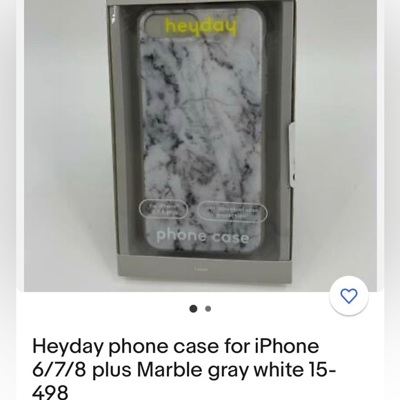 Iphone 6 Marbled Case - Picture 1 of 2